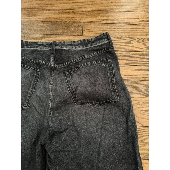 Rag & Bone Miramar Sofie Wide-Leg Pant Washed Black 32 - Picture 8 of 8